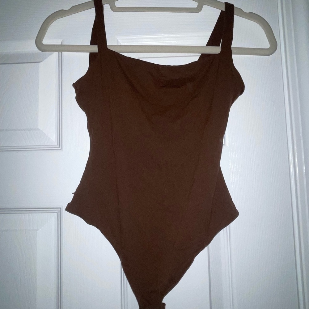 Brown SKIMS Bodysuit